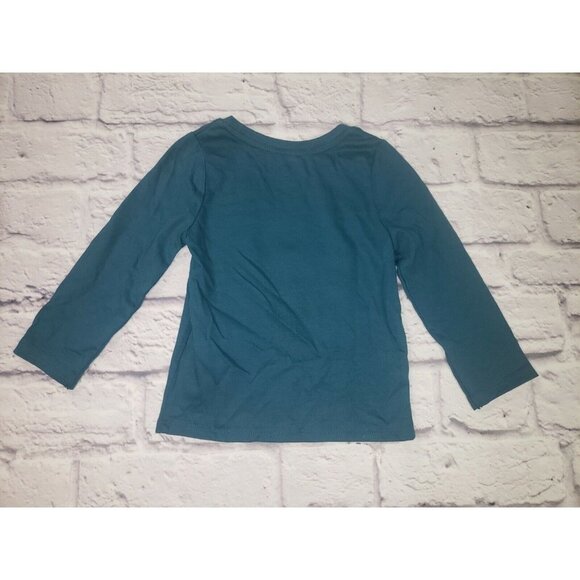 NEW Cat & Jack Baby Girls Size 18mo Long-Sleeve Star Graphic T-Shirt - Picture 2 of 2